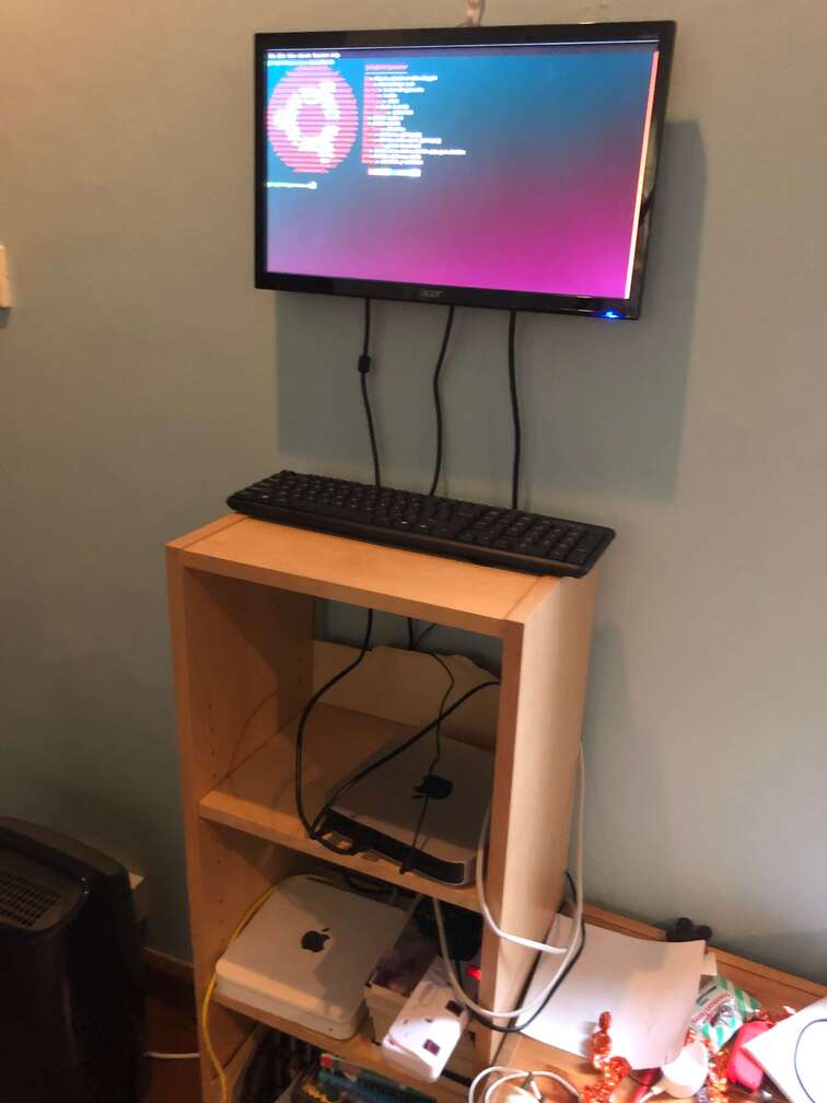 The creator's first server setup
