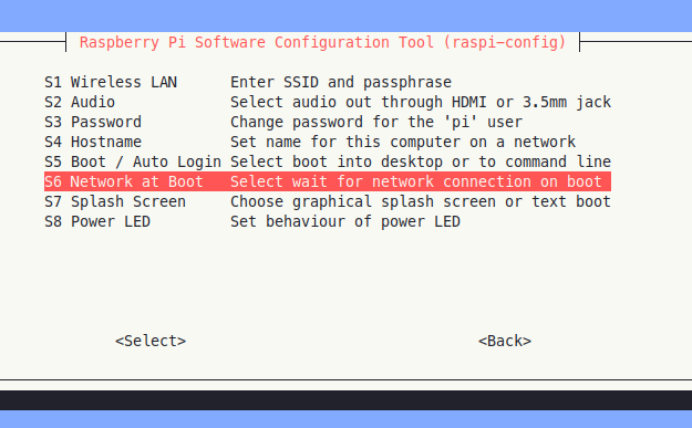 Raspi-config