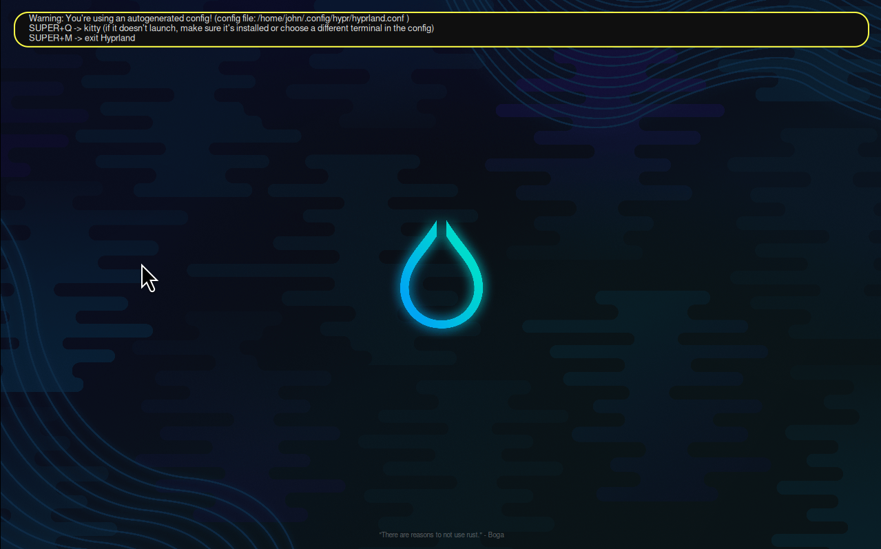 Hyprland desktop